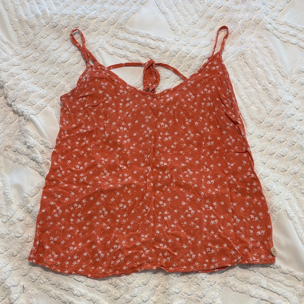 Rust Floral Women's Camisole